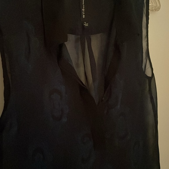 Long Sheer Blouse - Picture 3 of 3